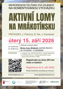 Aktivní lomy na Mrákotínsku